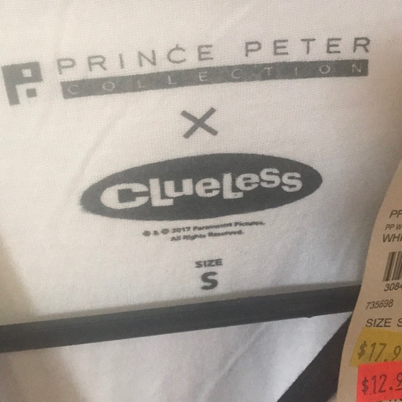 Clueless Tilly’s Crop Top Tee - Picture 2 of 3
